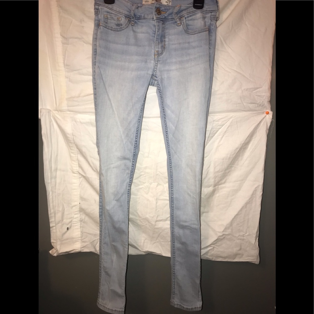Light Wash Hollister Super skinny pants